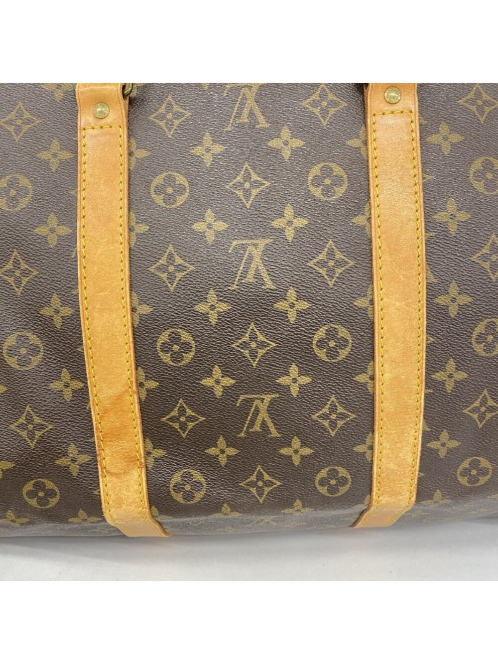 Louis Vuitton Boston Bag Monogram Keepall 60 Brown - Picture 13 of 15